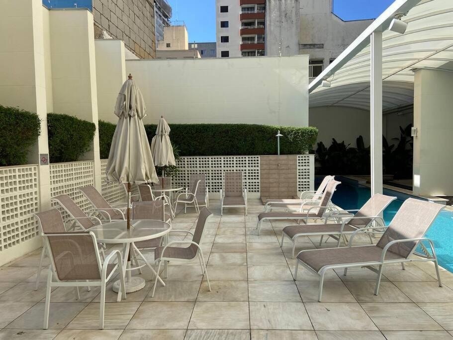 Sh66 Viva Com Varanda Na Bela Cintra Apartamento